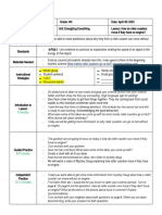 Observation Lesson Plan 3 1