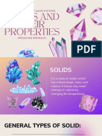 Solids and Their Properties