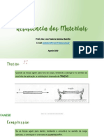 Resistência Dos Materiais: Profa. Msc. Ana Paula de Santana Bomfim E-Mail