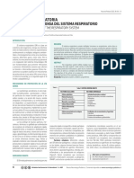 Fisiología Respiratoria: Mecanismos de Defensa Del Sistema Respiratorio