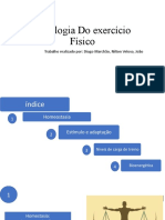 Fisiologia Do Exercício Físico: Trabalho Realizado Por: Diogo Marchão, Nilton Veloso, João