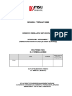 BRS20103 RM - Assignment Instruction & Rubric - Feb 2023