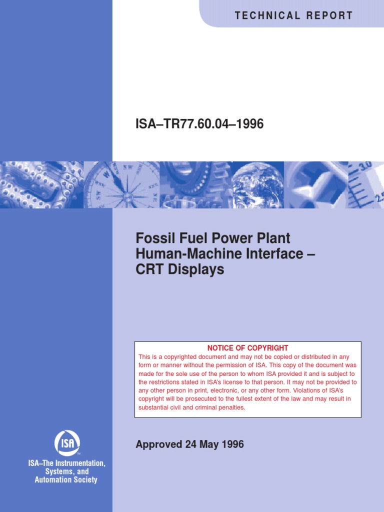 Isa-77.60.04 (1996) | PDF | International System Of Units | Menu ...