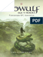 BEOWULF Age of Heroes Foreground NPC Generator
