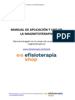 Manual de Aplicacion y Uso de La Magnetoterapia