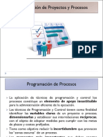 Programación de Proyectos y Procesos