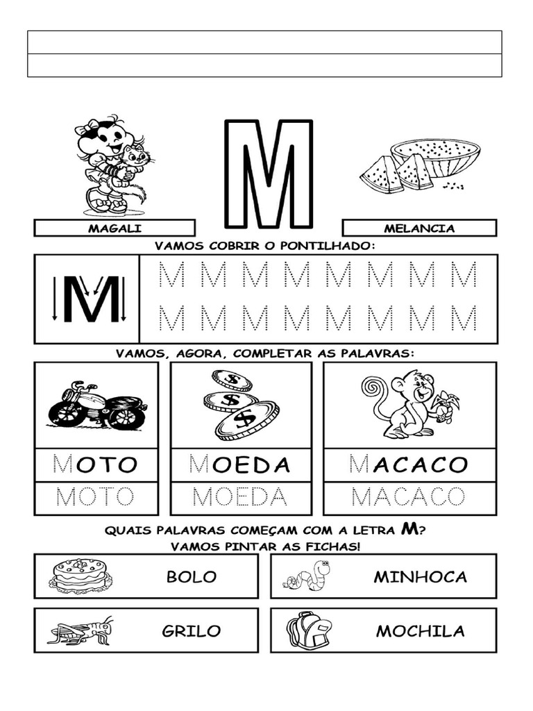 Letra M | PDF