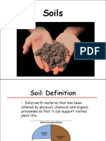 Factors That Shape Soils