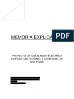 MEMORIA EXPLICATIVA Ejemplo1