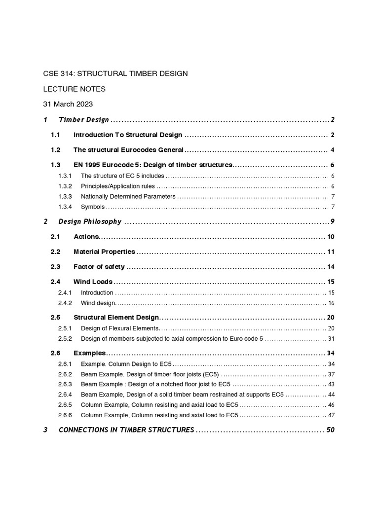 Structural Timber Design Guide | PDF | Structural Engineering ...
