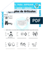 Extra de Ejemplos Articulos