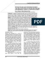 Association Between Maxillary Posterior Segment Discrepancy and The Angulation of Maxillary Molars in Patients With Different Vertical Growth Patterns