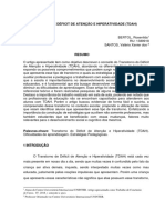 Transtorno de Déficit de Atenção e Hiperatividade (TDAH)