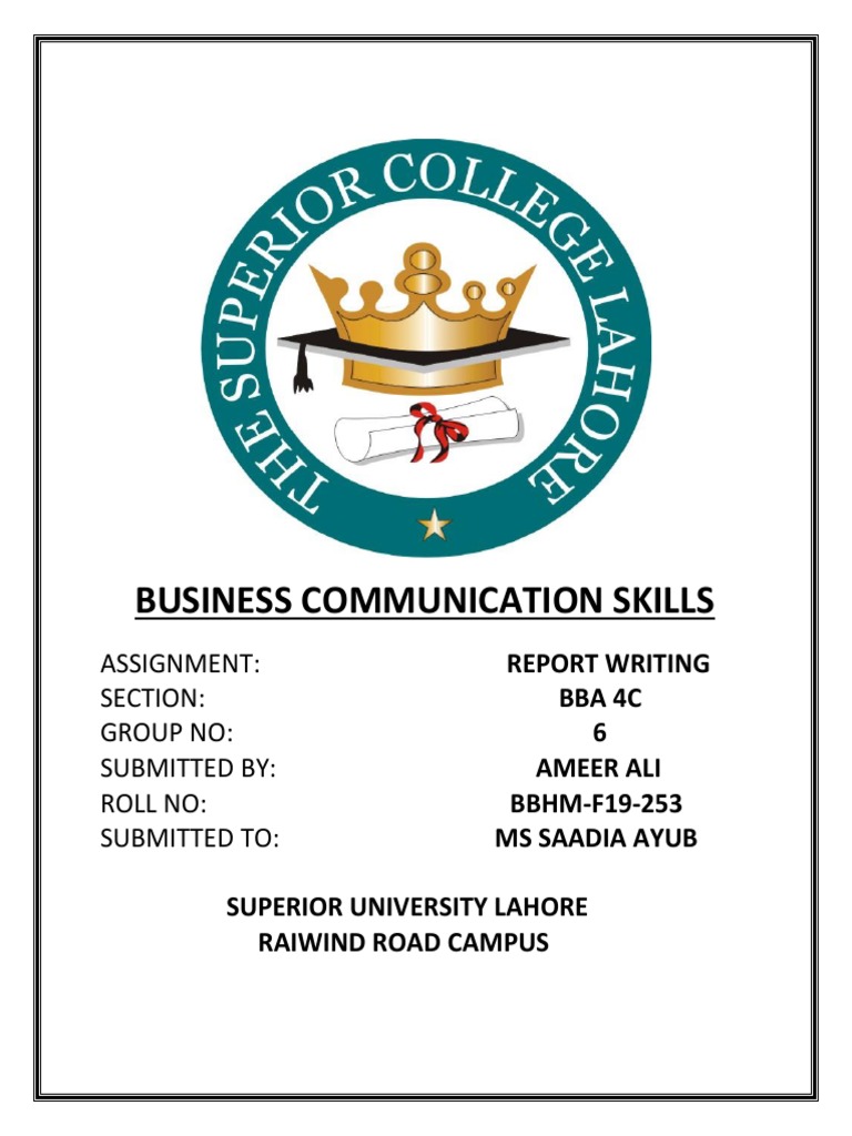 BCS Report Writing 253 | PDF