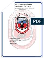 Facultad de Ingenieria de Recusos Naturales Y Tecnologia: Universitario: Carrera: Docente: Materia: Paralelo: Fecha