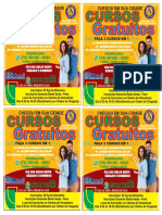 Cursos gratuitos auxiliar administrativo atendente loja clinica