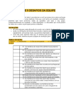 5 Desafios Da Liderança - Questionário