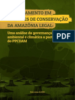 Desmatamento em UCs da Amazônia
