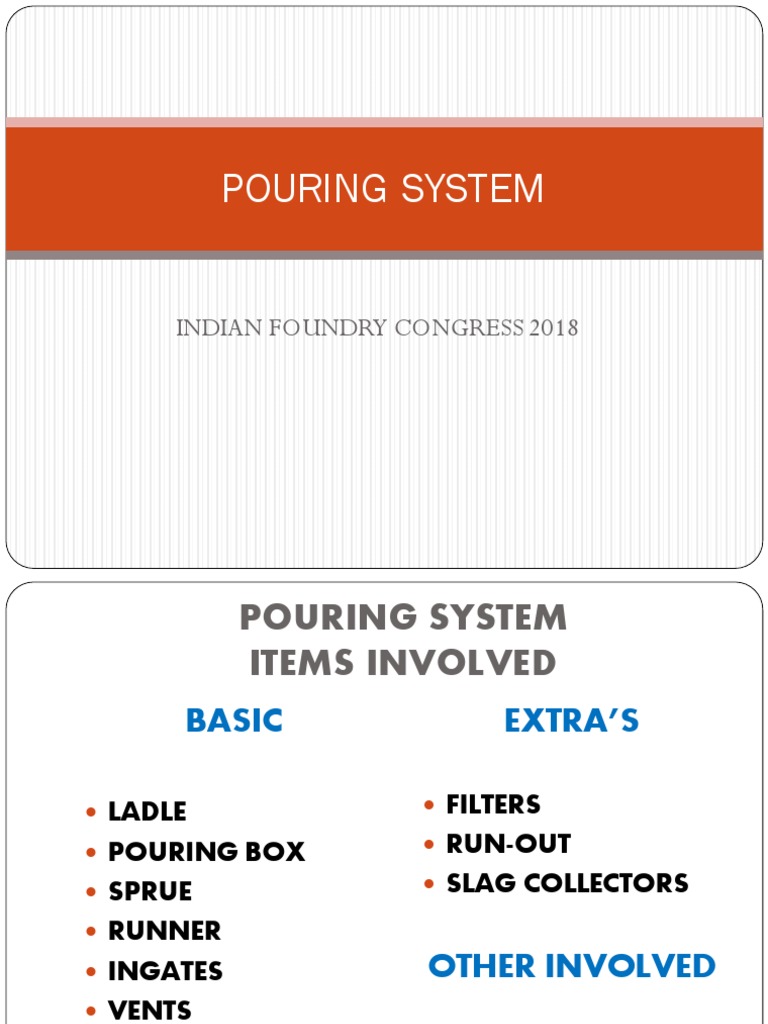 Overview of Metal Pouring Systems | PDF | Casting (Metalworking ...