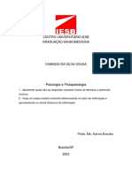 Centro Universitário Iesb Graduação em Biomedicina: Patologia e Fisiopatologia