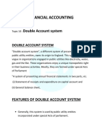 Double Account System
