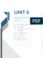 Unit 6: Assessment of Nutritional Status