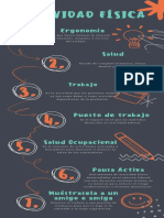 Infografia Con Instrucciones Pasos para Hacer Una Buena Infografía Divertido Dibujos A Mano Doodle Naranja, Azul y Gris