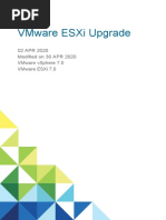 Vsphere Esxi 70 Upgrade Guide