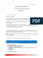 Ingeniería de Software Actividad de Evaluación Formativa Ejercicios