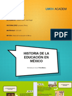 Academ: LICENCIATURA: Pedagogía ESTUDIANTE: Tantani Suller, José Ángel NACIONALIDAD: Peruano (Perú) MATRICULA: 2231229