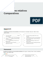 Clase XVII Pronombres Relativos Comparativos y Superlativos