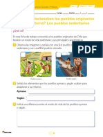 2°BÁSICO HISTORIA OA1 Ficha 11 Los Pueblos Sedentarios