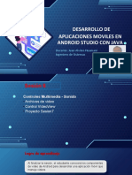 Desarrollo de Aplicaciones Moviles en Android Studio Con Java