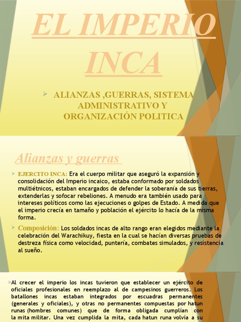 Ejercito Inca | PDF | Imperio Inca | Andes