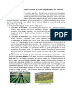 Geografia:: La Meccanizzazione e Il Settore Primario Nel Mondo