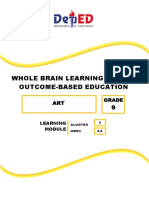 Whole Brain Learning System Outcome-Based Education: Grade