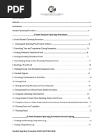 Sanitation Standard Operating Procedure (SSOP) | PDF | Hygiene | Sanitation