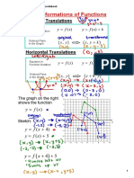 Transformations of Functions: Right