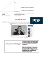 Guía de Trabajo #2: ACTIVIDAD #1: Observan El Video: Motivación y Autoestima y Responden Los Planteamientos