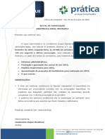 Edital de Convocação Assembleia Geral Ordinária: Condomínio Duque Residence