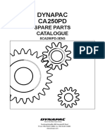 Dynapac CA250PD: Spare Parts Catalogue