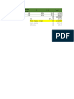 % P.U. Total Producto A 123 34% 5 C$ 615.00 Producto B 234 66% 2 C$ 468.00 IVA 21% C$ 227.43 Unidades Vendidas