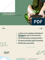 Cambio Climático