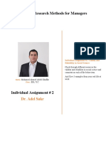 Business Research Methods For Managers: Dr. Adel Sakr