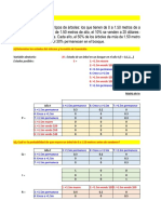 Variable Aleatoria: Estados Posibles:: Estado de Un Árbol en Un Bosque en El Año T (T 0,1,2, )