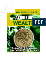 The Golden Rules of Acquiring Wealth