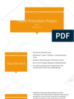Health Promotion Project