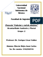 Proyecto Alcantarillado - Rincón Mejía Juan Carlos