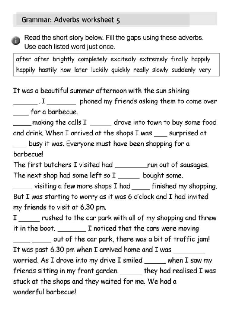 Adverbs | PDF