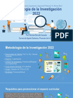 Lineamientos Metodología de La Investigación 2022